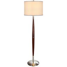 Brightech Lucas Led Floor Lampa Classy Traditional Style Light With Classic Drum Shade Tall Pole St Modern Floor Lamps Modern Living Room Lighting Floor Lamp