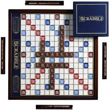 Learning & development toys , dolls & action figures, playsets & vehicles, puzzles. Amazon Com Scrabble Deluxe Edition With Rotating Wooden Game Board Toys Games