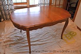 The mismatched pastel shades on this merchant's chest, upcycled by remade retailer rag and bone furniture, give this historic antique a totally new identity. Chalk Paint Dining Room Table Upcycle Adventure The Cards We Drew