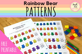 You'll find a wide variety of free crochet patterns to choose from including crocheted afghans, baby blankets, toys, holiday crochet patterns and more!. Rainbow Bear Patterns Free Printable Math Kids And Chaos