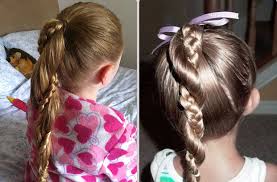 Divide each ponytail into two sections, twist, and create two pigtails at the bottom two points. 20 Gorgeous Hairstyles For Little Girls