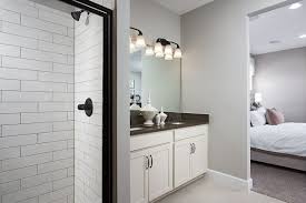 Beautiful White Shower Enclosure Tile Ruby Model Home Master Bath Davenport Florida Richmond Home Building Design Richmond American Beautiful Bathrooms