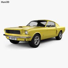 As the launch of the 1965 ford mustang approached, ford was confident its new sporty car was on target. Ford Mustang Fastback With Hq Interior 1965 3d Model Vehicles On Hum3d