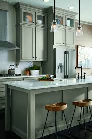 Aristokraft Introduces A Trendy Mid Tone Gray Color For The Aristokraft Purestyle Collection Of L Cheap Kitchen Remodel Kitchen Remodel Simple Kitchen Remodel