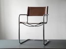 original vintage 60s matteo grassi leather cantilever chair armcair freischwinger vintage 60er