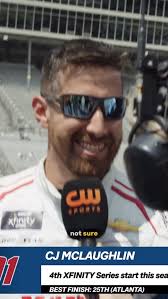 POV when you’re at a loss for words when getting interviewed , #nascar  #racecar #becauseracecar #fyp #xfinityseries #atlanta #georgia