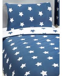 The quality seemed great, but i thought the bedding was black and gold, not gold and brown. Navy Blue And White Stars Single Duvet Cover And Pillowcase Set Bedding