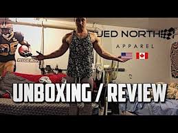 jed north clothing review unboxing agile shorts stringer tank joggers gym gear