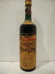 50年代 チンザノ エリクシール キナ 30.5% 1000ml Cinzano Elixir China - 飲料