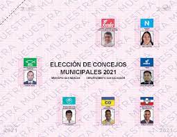No olvide los anteojos o la lupa: Tse Publico La Muestra De Las Papeletas De Los Concejos Municipales Informa Tvx