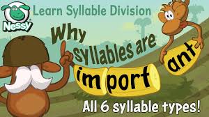 Check spelling or type a new query. Syllable Division Learn The Six Rules Of Syllables Chunking Words Learn To Read Youtube