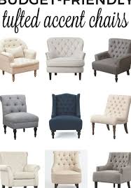 Get A List Of Affordable Budget Friendly Tufted Accent Chairs That Will Help Make Your Space In 2020 Accent Chairs For Living Room Tufted Accent Chair Accent Chairs