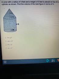 How to calculate the lateral surface area of a cone? Answered A Cone With A Radius Of 3 Feet And A Bartleby
