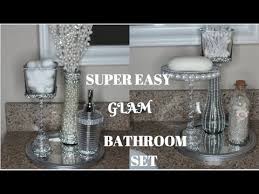Get bathroom ideas with designer pictures at hgtv for decorating with bathroom vanities, tile, cabinets, bathtubs, sinks, showers and more. Diy Dollar Tree Glam Bathroom Accessories Youtube