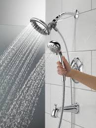 Linden Pressure Balanced Complete Shower System With In2ition Shower With Images Shower Systems Best Handheld Shower Head Shower Head With Hose