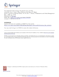 Pdf The Expatriate Glass Ceiling The Second Layer Of Glass