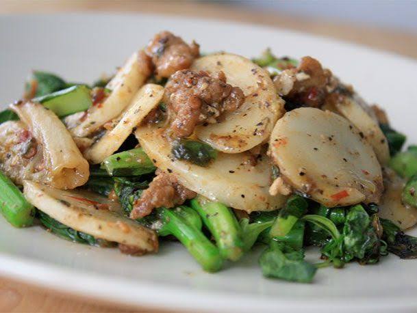 Wok-Fried Rice Cakes