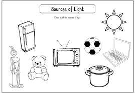 Sources Of Light Coloring Worksheet Perfect For 1st 3rd Grade I Love Giving Kids Something E Kindergarten Worksheets Science Worksheets 2nd Grade Worksheets