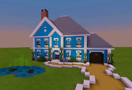 In minecraft's history, a majority of gamers have played the game and gone through the infamous first night, most likely creating some poor excuse of a house in the shape of a hole in the ground or the side of a mountain. Suburban House Tutorial Minecraft Amino