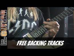 Practicing to a backing track is more fun than using a metrononome and and will help you learn new chords. Free Backing Tracks Of Your Favorite Bands Youtube