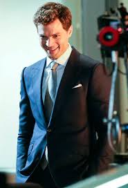 It's only been a week. Jamie Dornan S Christian Grey Blindfolds Dakota Johnson As They Film Fifty Shades Of Grey Celebrity News Showbiz Tv Express Co Uk