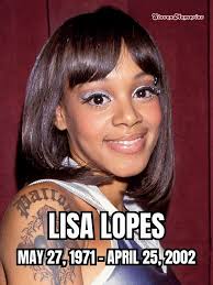 Some of the pictures I took of the grave of Lisa "Left Eye" Lopes of TLC