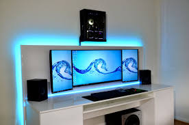 Revamped Gaming Setup With Diy Desk Diy Computer Desk Gaming Desk Computer Desk Setup