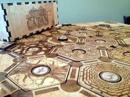 Jared S Custom Settlers Of Catan Board And Box Catan Settlers Of Catan Catan Board