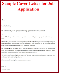 Cover Letter Content Format Cover Letter