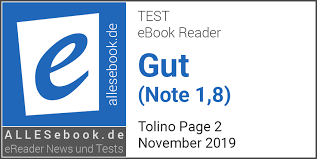 Tolino Page 2 Einstiegs Ereader Im Test Allesebook De