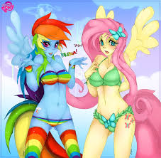 Rainbow Dash and Fluttershy Rule 34 | My Little Pony: Friendship is Magic |  Know Your Meme