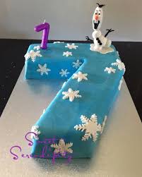 7th Birthday Cake For 7 Year Old Boy Images Frozen Number 7 Birthday Cake Https Www Facebook Com Sweetserendipitycakes 7th Birthday Cakes Birthday Cake Girls Girl Cakes