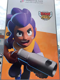 Her super is a bouncing ball of gum that deals damage. Code Ark On Twitter Awesome New Brawlstars 3d Renders Are Being Displayed Along Busan Beach So Great To See Some Of The Newer Brawlers And Reskins In A Fresh New Light