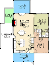 Barn style shed design includes complete. Rustic 2 Bed House Plan With Carport 18869ck Architectural Designs House Plans