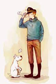 Art From Ecolier On Tumblr Tintin Tintin Cartoon Cute Illustration