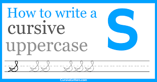 If you feel its worth watching then please don't forget to share, like & subscribe. Cursive S How To Write A Capital S In Cursive