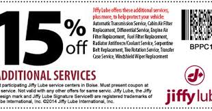 Jiffy Lube Signature Service Oil Change Coupon Oil Change Lube Coupons