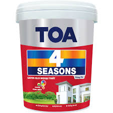 Sơn ngoại thất TOA 4 Seasons Satin Glo - 18L