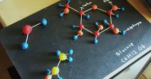 Clay Molecule Modelling For When They Ve Already Eaten Enough Sugar Cool Science Experiments School Board Decoration Biology Experiments
