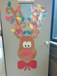 La Porte De La Classe Pour Noel Deco Noel Noel Art