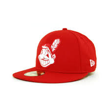 Shop a wide selection of colors! Ktz Cleveland Indians Cdub 59fifty Cap In Red For Men Lyst