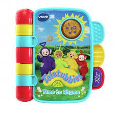 Develops early language skills, manual dexterity and promotes early reading concepts. Argos Product Support For Vtech Teletubbies Time To Rhyme Book 193 6654