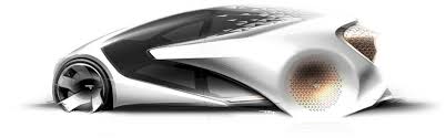 Toyota Concept I More Than A Machine It S A Partner Concept Car Design Futuristic Cars Car Design