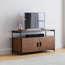 Buy media console tables and get the best deals at the lowest prices on ebay! West Elm Foundry Media Console 49 Dark Walnut Lazysuzy