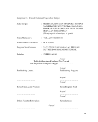 Contoh halaman pernyataan keaslian karya ilmiah surat pernyataan keaslian karya 24. Contoh Lampiran Karya Ilmiah Mahasiswa Peternakan Undip