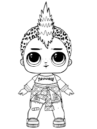 Desenhos para colorir das bonecas lol surpresa baixar desenhos para imprimir e colorir grátis das bonecas lol supresa. Desenhos De Punk Boi Lol Surprise Para Colorir E Imprimir Colorironline Com