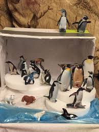 Penguin Diorama Penguins Project Diorama Kids Habitats Projects