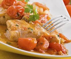 Elenco delle ricette gastronomiche con l'ingrediente base filetto di merluzzo Ricetta Filetti Di Merluzzo Alla Mediterranea