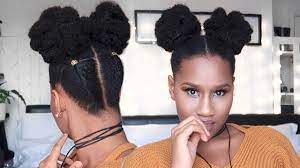 5 Min Easy Natural 4c Hair Quot Puff Do Quot Ft Her Given Hair Clip Ins Youtube Hair Puff Natural Hair Puff Short Hairstyles For Thick Hair