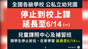 台北市 / 尹智剛 陳知學 報導 記者vs.教育部長潘文忠說：「停課的東西可不可以跟您請教一下，我們今天在議場前面受訪。」隨著三級警戒延長全國學校同步停課，教育部有計畫在幼兒園該繳的代收代辦費6月份先不收，有國小以下孩童發放一次性「家庭防疫補貼」1萬元大約250萬名孩童受惠。 5byd0k Rh43iqm